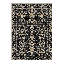 Tapis noir / brun Zephyr-545086562
