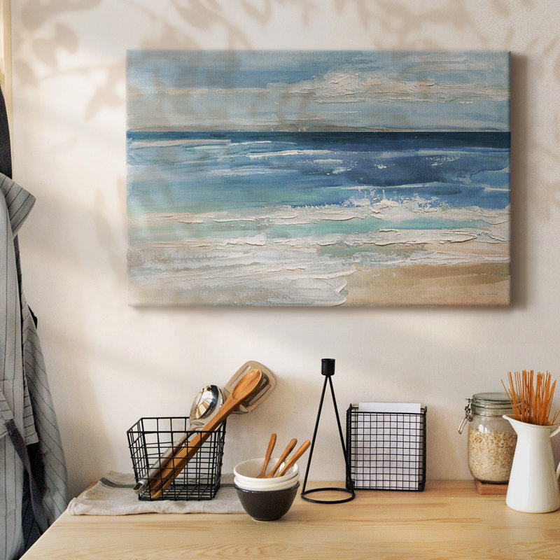 Toile tendue Ocean Waves I-Gallery, H 12 po x l 18 po