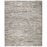 Jaipur Living Ramsay Hand-Knotted Striped Dark Gray/ Ivory Area Rug 9'X12'