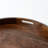 Arooj Round Solid Walnut Serving Tray-1773412415