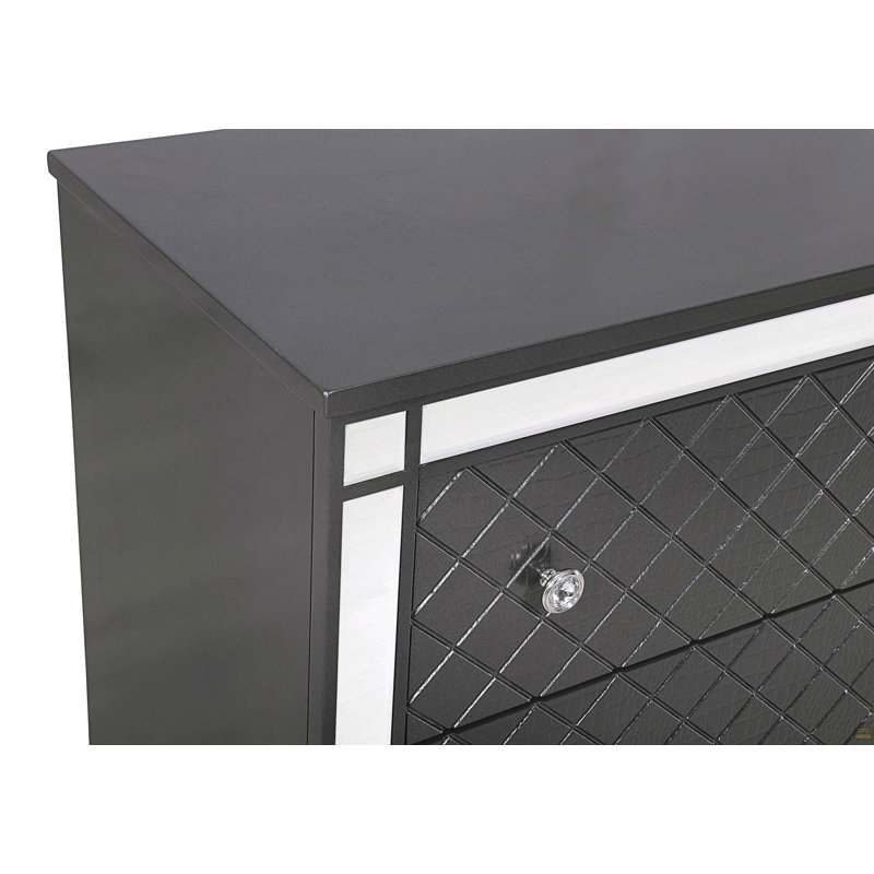 Commode de rangement 1 tiroir 6 pièces