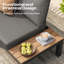 Ensemble de conversation modulaire en aluminium 7 pièces pour patio avec canapé inclinable 10 positions, coussins et table basse-1770354572-1770354573