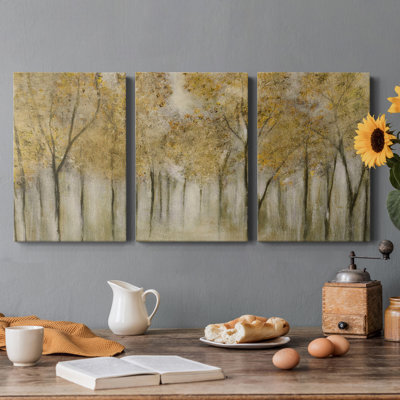 " Golden Spring " 3 - Pieces