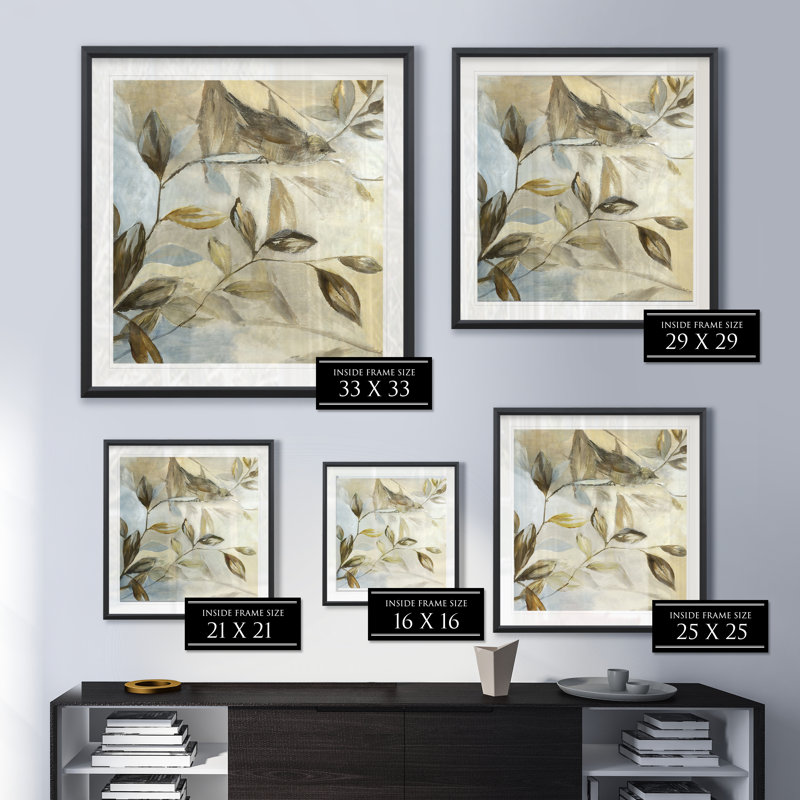 « spring fling i », reproduction encadrée, H 22,5 po x l 22,5 po x P 1,5 po
