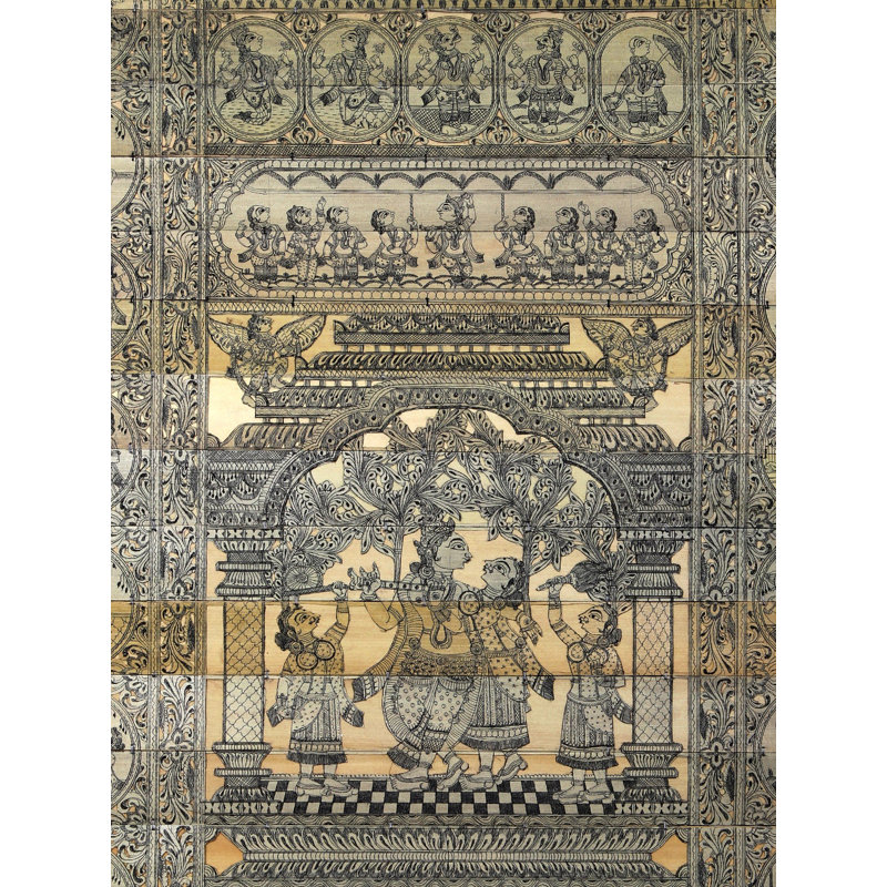 Kanhaïya et Radharani avec Shri Krishna Leela