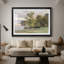 Paysage de lac - Edward Theodore Compton - reproduction encadrée avec passe-partout et verre - 1890-925038856-925038860-925038850