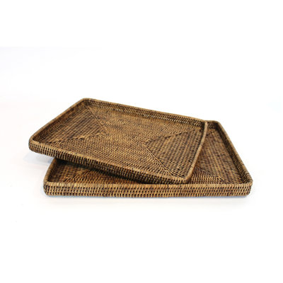 Rattan/Wicker Decorative Tray