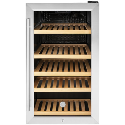 Réfrigérateur à boissons convertible avec rangement pour bouteilles de vin GE® 109 canettes