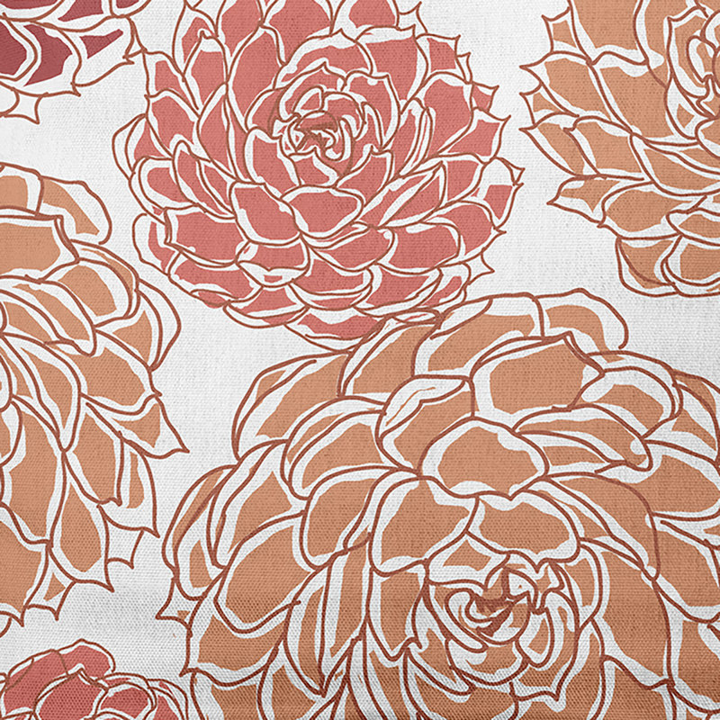  Coussin intérieur / extérieur Olivia, Orange