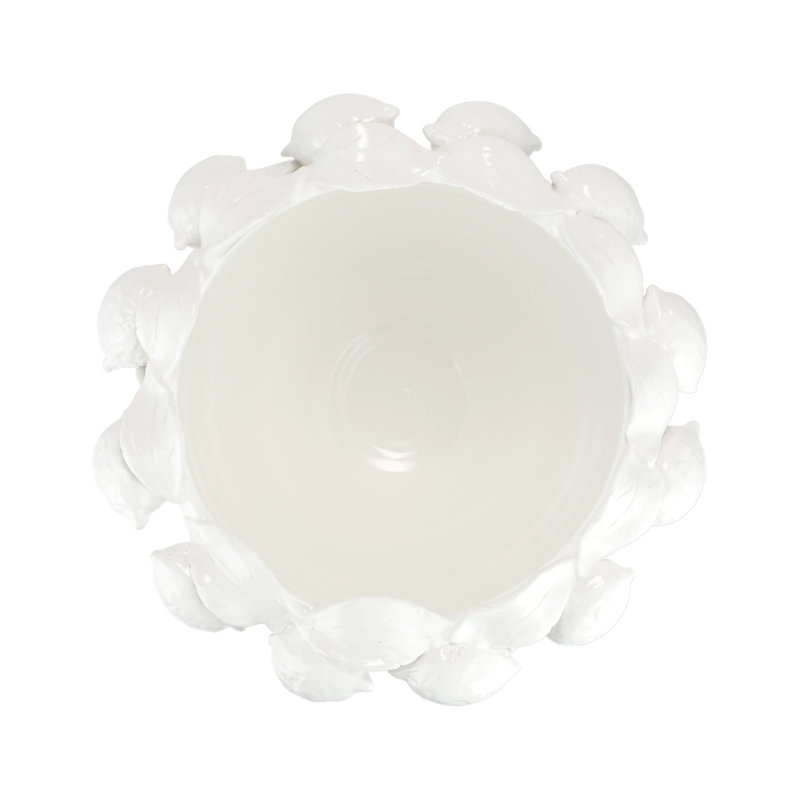 Limoni Handmade Planter, White