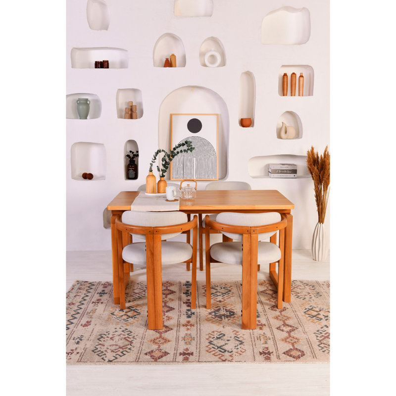 Molano 4 - Person Dining Set