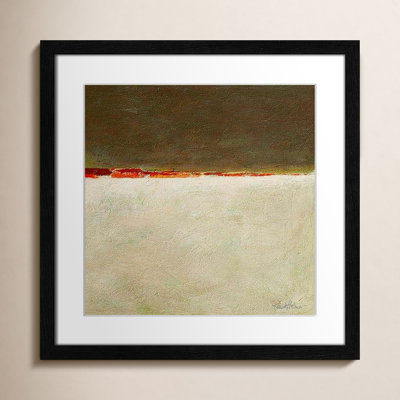 Orange Horizon I Print