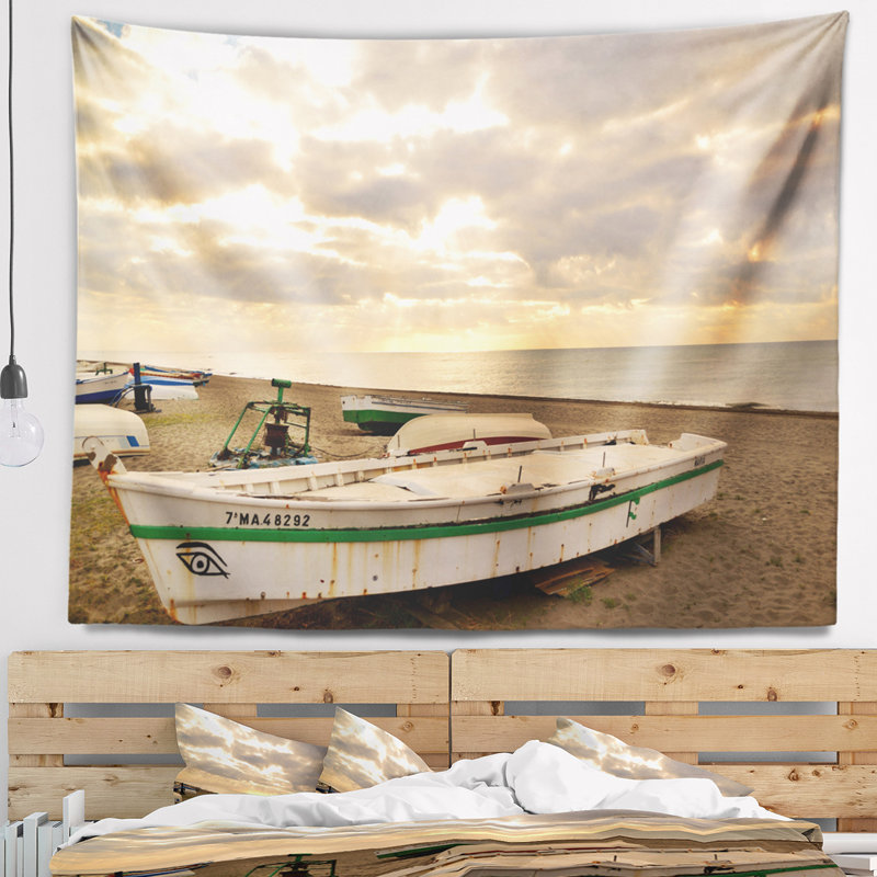 Tapisserie de plage rincon de la victoria, H 68 po x l 80 po