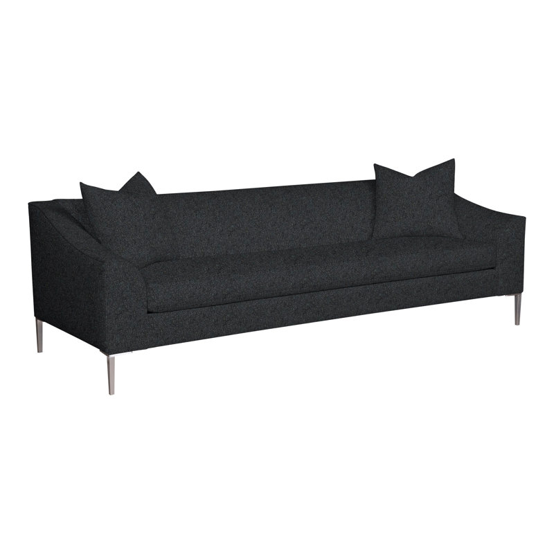 Tess Bench Seat Sofa, Ian Lagoon 100% Polyester