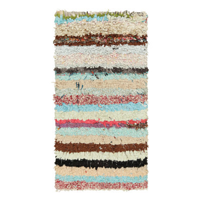 One-of-a-Kind 2'7"x5'4" Hand Knotted Area Rug