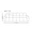 Modern White Tofu Cube Straight Sofa