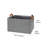 Shelf Baskets For Shelf, Fabric Storage Bins With Metal Frame,Foldable Storage Boxes With PU Handles,2-Pack-114194409