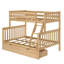 Lit superposé standard en bois massif Bolles-1021884698-1021884701