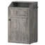 Armoire à déchets 10 gallons, armoire à poubelle autoportante, recyclage en bois avec porte rabattable, poubelle de cuisine cachée-126517299