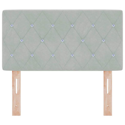  Velvet Headboard Argyle With Headboard 80 Cm Velvet