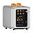 Teendow Extra Wide 2 Slice Toaster, 6 Bread Types & 6 Shade Settings,  Stainless Steel Digital Toaster With Timer And Sound Function