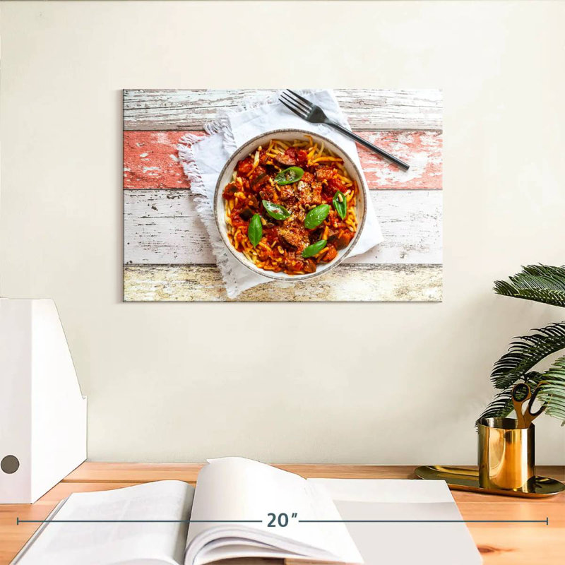 Yarlin Tomato Based Pasta, 8" H x 12" W