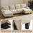 George Oliver 111‘W U-Shaped Sectional-1471534356