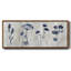 Toile encadrée indigo-496337282