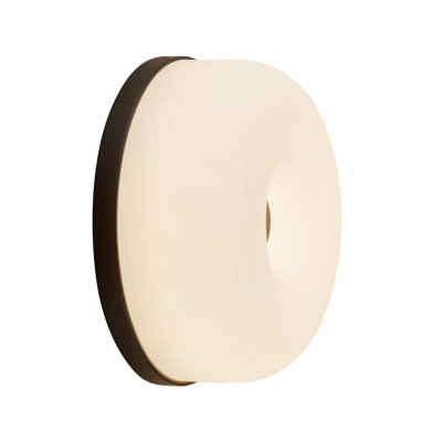 Jada 5-in Gold dimmable LED Wall Sconce