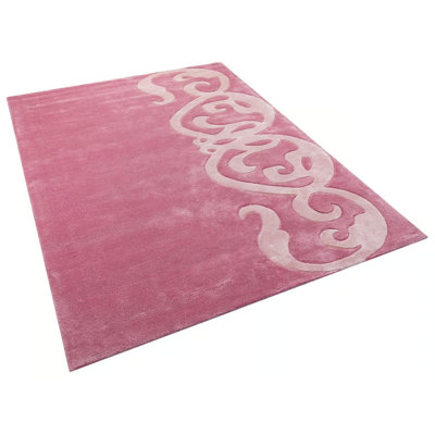 Viscose Abstract Indoor Rug