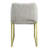 Galdesa Teddy Sherpa Mirrored Dining Chair (Set Of 2)