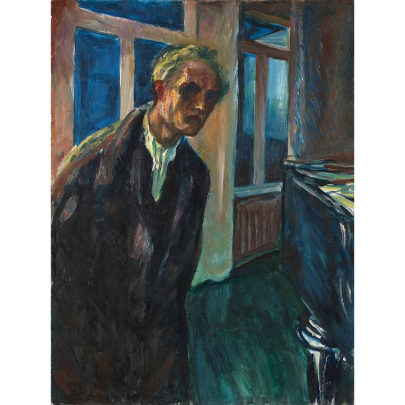 Autoportrait. The Night Wanderer, H 24 po x l 18 po