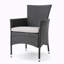 Chaise longue d'extérieur en osier Nidhi-2015776034