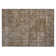 Machine Washable Indoor/Outdoor Cinead ACN1656 Brown Rug