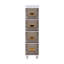 Plastic / Acrylic Freestanding Bathroom Cabinet