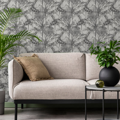 Sublime Floral Vinyl Wallpaper Double Roll