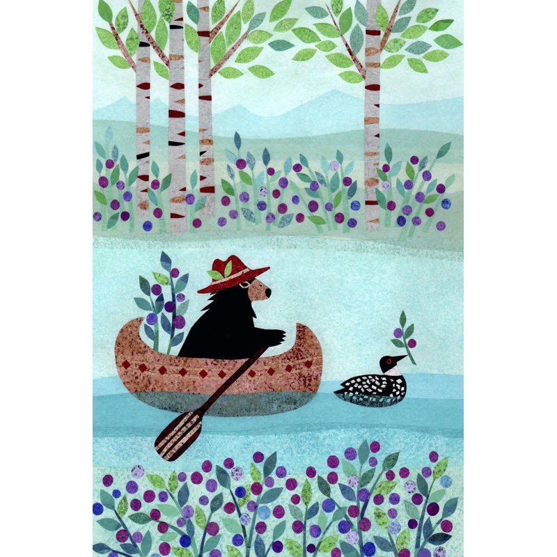Créatures de la forêt II, H 36 po x l 24 po