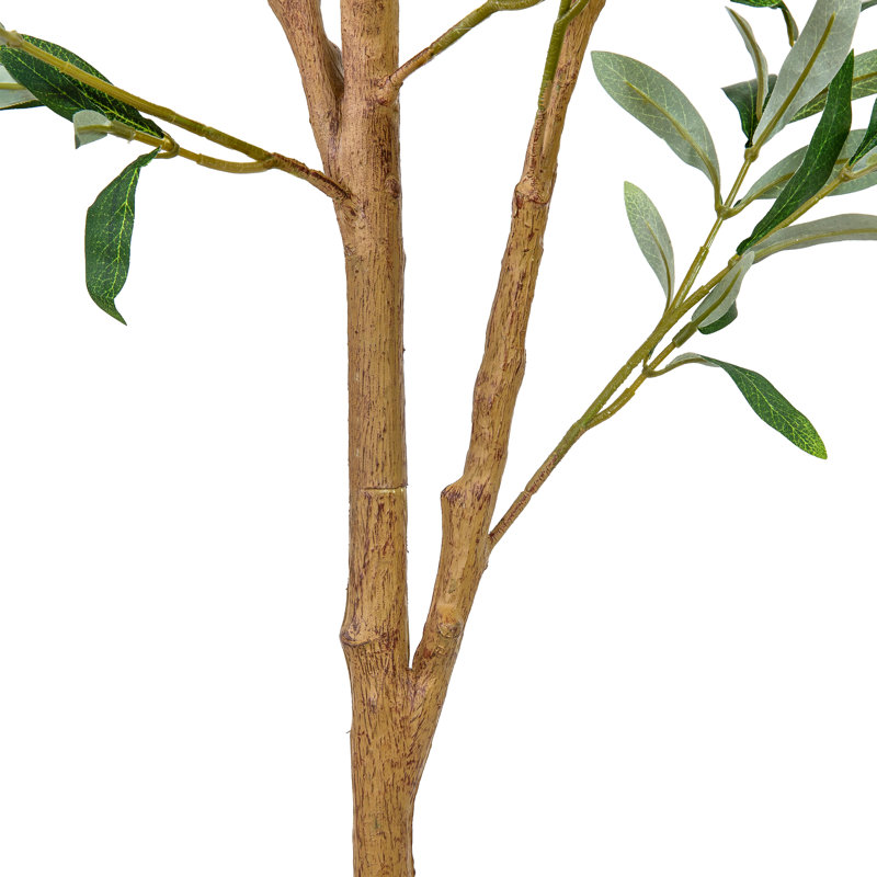 Olive artificielle - paquet de 2, H 84 po x l 2 po x P 26 po