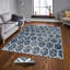 Hotwells Tufted Grey/Blue/White Rug-1915877790