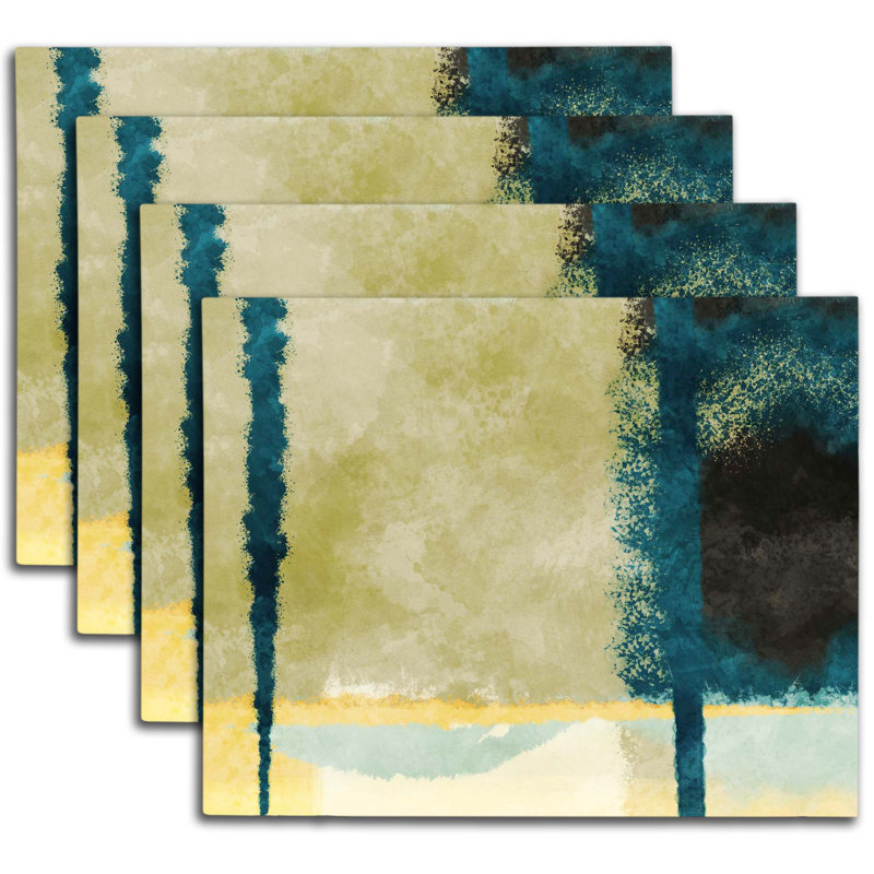 Napperon abstrait en polyester