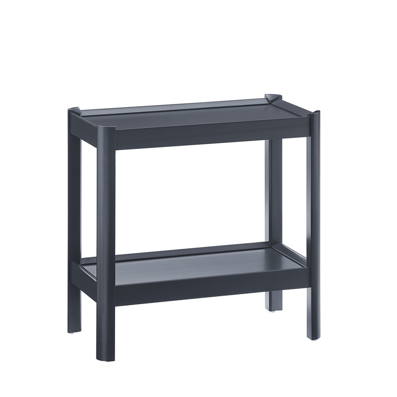 Matte Black Nightstand, Black