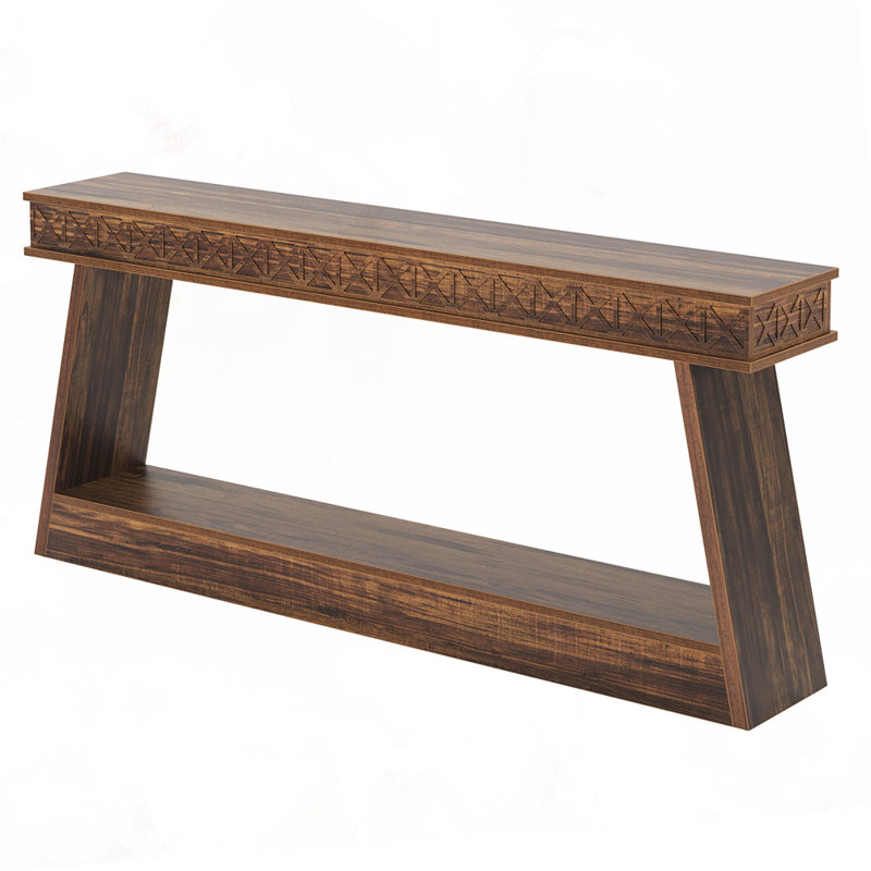 Farmhouse Console Table, Brown