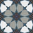 Monbleu Quellion 8-in. Patterned Look Matte Porcelain Floor & Wall Tile