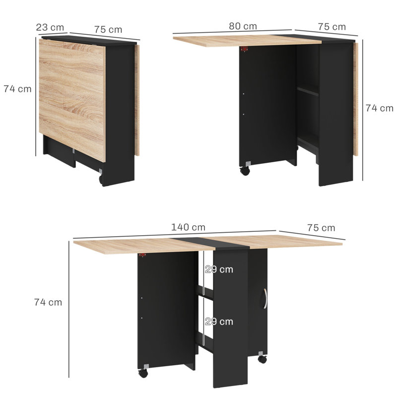 140cm Rectangular Folding Table