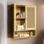 Aunalee Bamboo Bathroom Wall-Mounted Storage Cabinet Organiser
