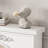 White Manufactured Wood Freestanding Fireplace-513652251