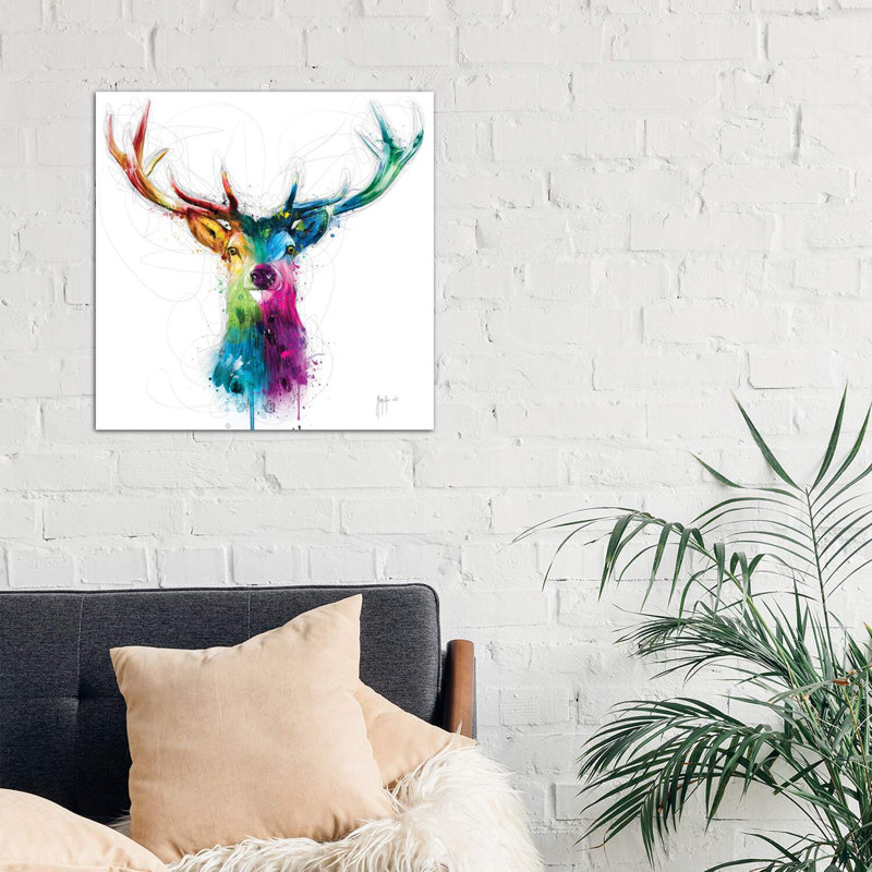 Free And Wild by Patrice Murciano - Wrapped Canvas Print, 66.04 cm H x 66.04 cm W x 3.175 cm D