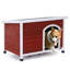 Grande niche pour chien d'extérieur en bois-396597525-396597527