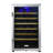 EdgeStar Single Zone 19.375'' Freestanding 44 Bottle Wine Refrigerator with Reversible Door