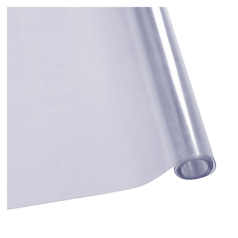 Clear PVC Table Cover Protector 36" x 72", Heavy Duty Waterproof Plastic Tablecloth, Heat Resistant Desk Pad for Dining Room